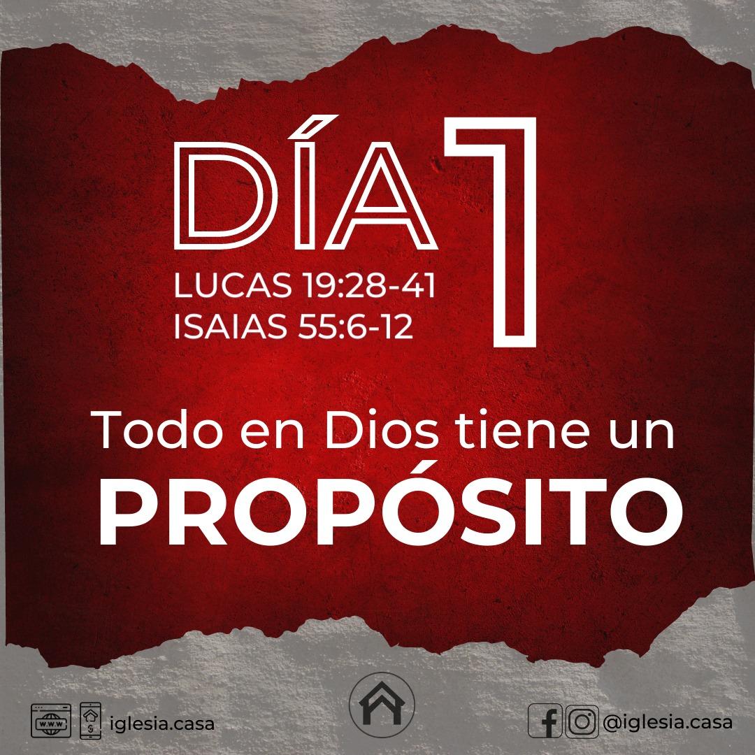 Camino a la Pascua - Todo en Dios tiene un propósito 